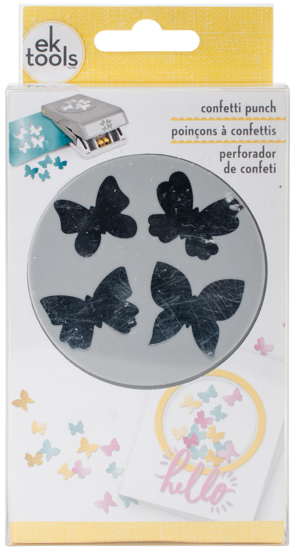 EK Tools Large Confetti Butterfly Punch