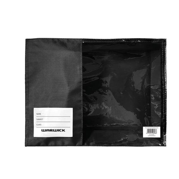 Warwick 370x265x85mm Book Bags#Colour_BLACK 
