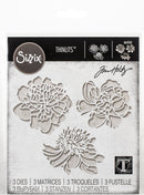 Sizzix by Tim Holtz Cutout Blossoms Thinlits Dies 3 Pieces