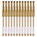 Basics by Zart Gel Pens Set of 12#Colour_GOLD