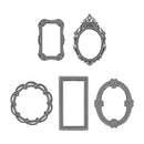 Tim Holtz Idea-Ology Metal Deco Frames 5 Pieces
