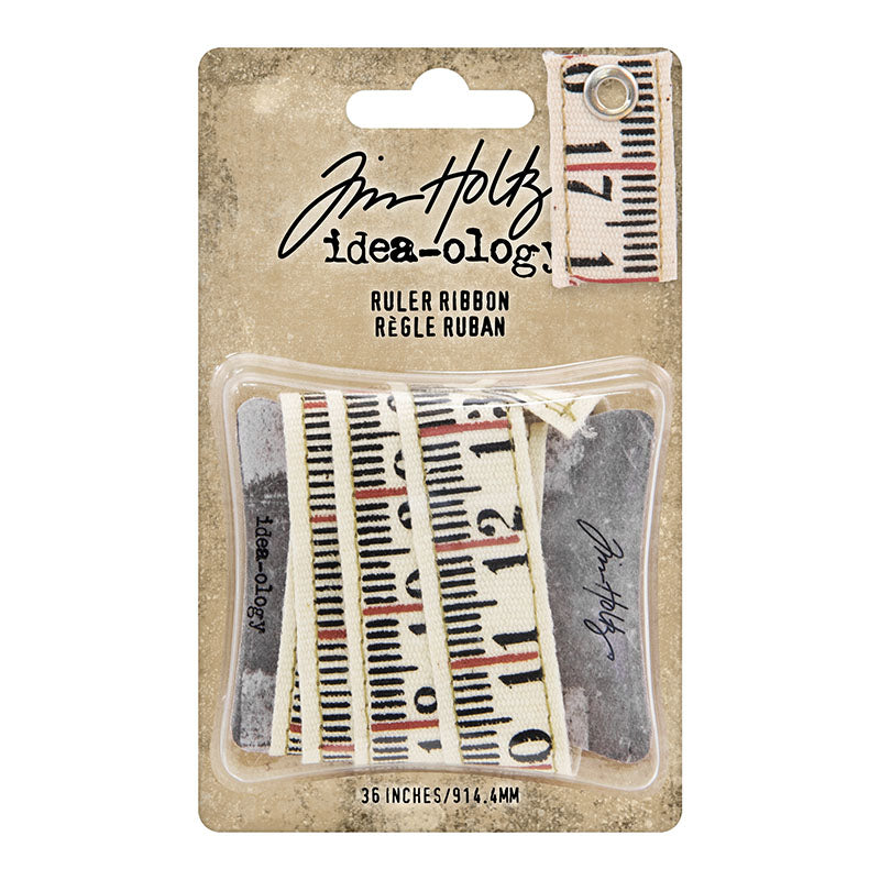 Tim Holtz Idea-Ology 36" Ruler Ribbon