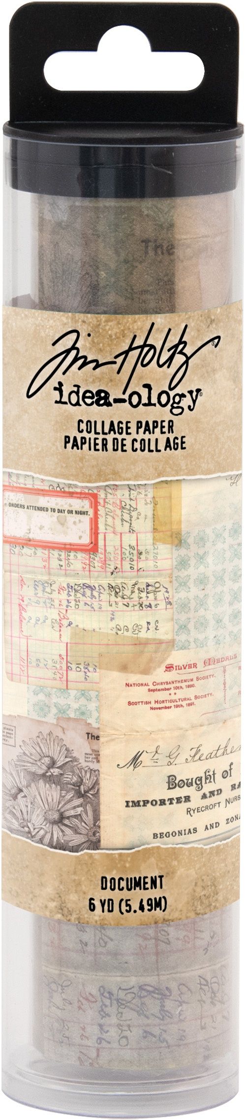 Tim Holtz Idea-Ology 6"X6yds Collage Paper