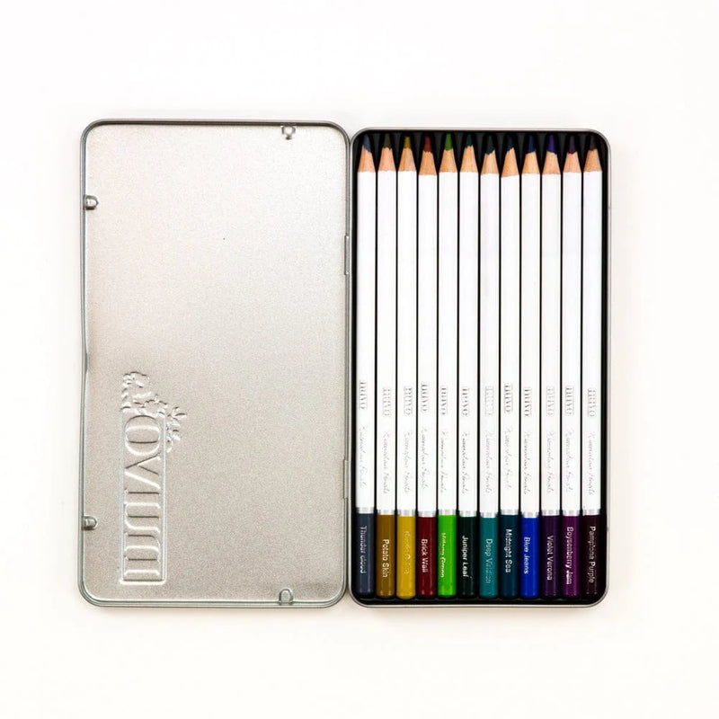 Nuvo Dark Shadows Watercolour Pencils Set of 12
