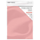 Craft Perfect Pearlescent Cardstock 8.5"X11" Pack of 5 Princess Pink
