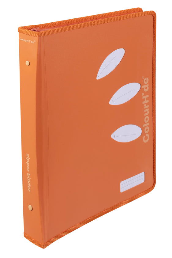 Colourhide ZiPPer Ring Binder