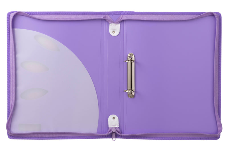 Colourhide ZiPPer Ring Binder