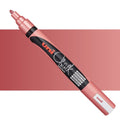 Uni Chalk Marker 1.8-2.5mm Bullet Tip Metallic PWE-5M#Colour_RED