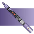 Uni Chalk Marker 1.8-2.5mm Bullet Tip Metallic PWE-5M#Colour_VIOLET