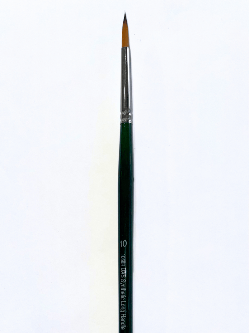 Das S1068r Synthetic Round Brush Long Handle