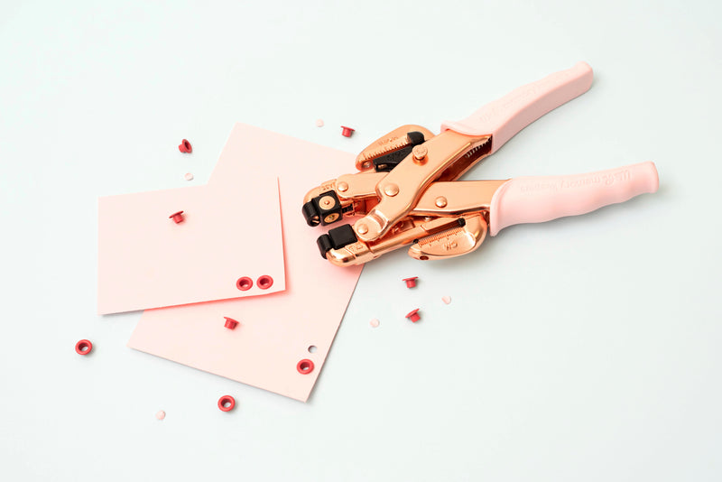 We R Memory Keepers Crop-A-Dile Rose Gold Hole Punch & Eyelet Setter