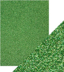 Craft Perfect Glitter Cardstock 8.5"X11" Pack of 5 Lucky Shamrock