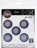 Sizzix by Tim Holtz Stacked Circles Thinlits Dies 25 Pieces