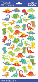American Crafts Sticko Dinosaurs 50 Piece Sticker Pack