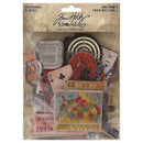Tim Holtz Idea-Ology Baseboards Junk Drawer 40 Pieces