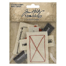 Tim Holtz Idea-Ology Stitched Scraps 14 Pieces