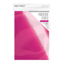 Craft Perfect Mirror Cardstock 8.5"X11" Pack of 5 Magnificent Magenta