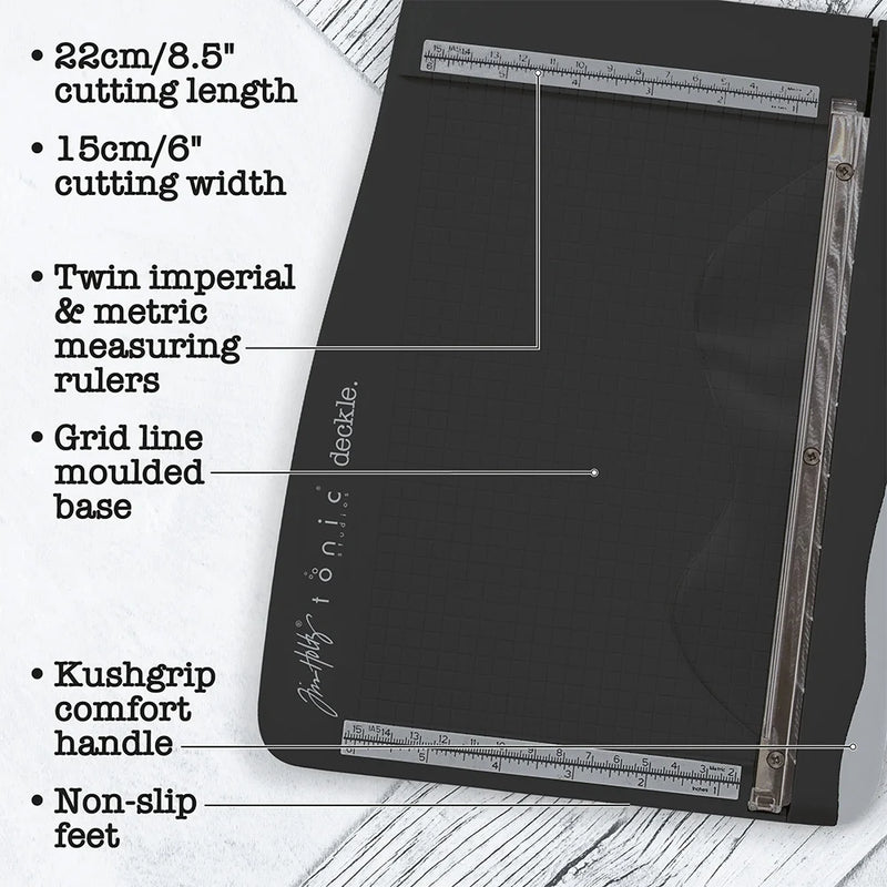 Tonic Tim Holtz Deckle Torn Edge Trimmer
