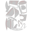 Sizzix by Tim Holtz Cafe Colorize Thinlits Dies 14 Pieces