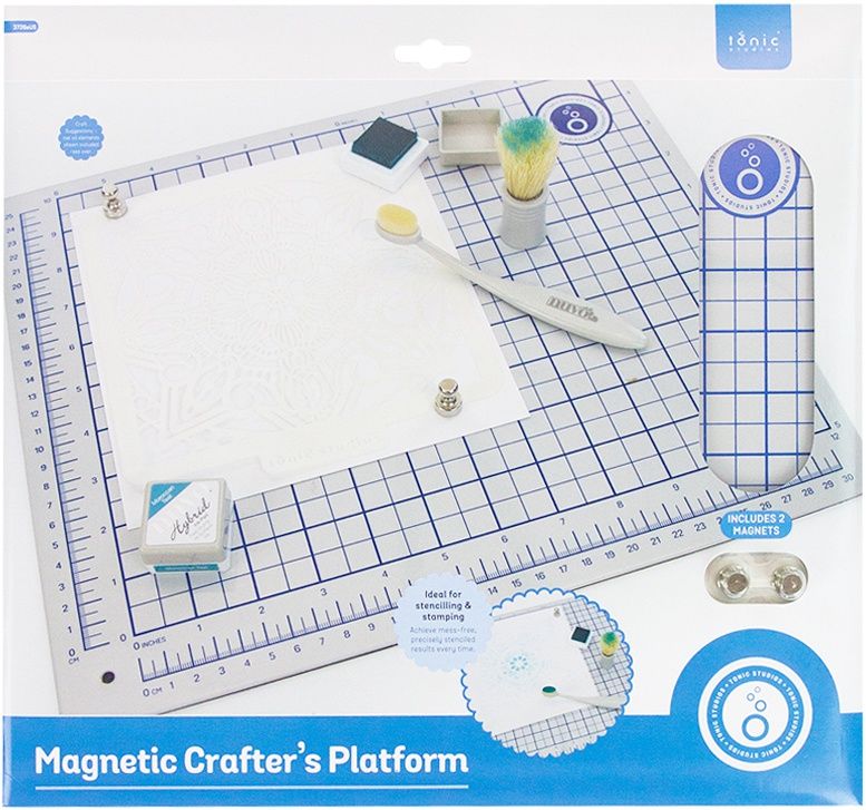 Tonic Studios Magnetic Crafter's Platform Includes 2 Magnets