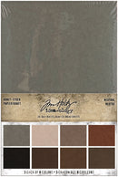 Tim Holtz Idea-Ology Kraft-Stock Stack 6"X9" Neutral Cardstock Pad of 24 Sheets