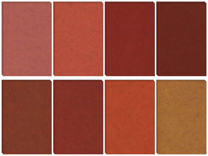 Tim Holtz Idea-Ology Kraft-Stock Stack 6"X9" Warm Cardstock Pad of 24 Sheets