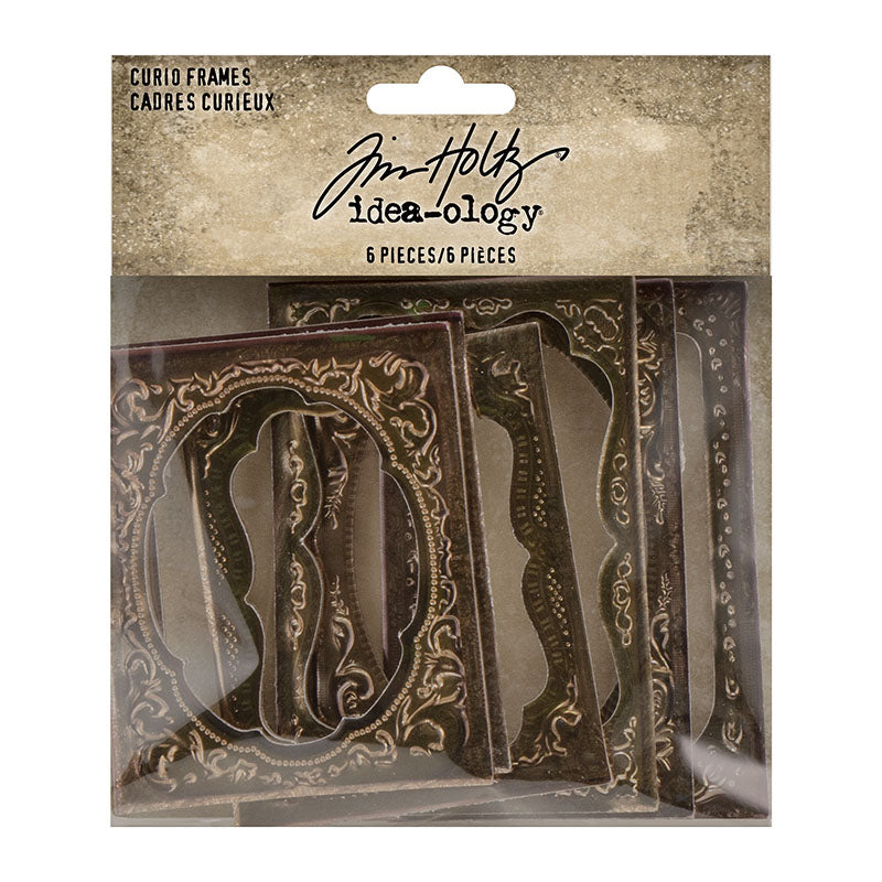 Tim Holtz Idea-Ology Curio Frames 6 Pieces