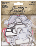Tim Holtz Idea-Ology Ephemera Snippets Label Pack of 120 Pieces