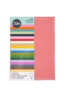 Sizzix Surfacez Muted Colours Cardstock A4 80 Sheets