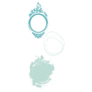 Sizzix by 49 and Market Artsy Regal Frame Layered Clear Stamps