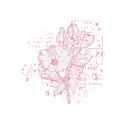 Sizzix by 49 and Market Floral Mix Cluster Framelits Die & Stamp Set
