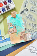 Sizzix By 49 And Market A5 Clear Stamps with Framelits Dies Bird Song 28 Pieces