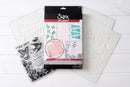 Sizzix by Cat Kerr Studio Stamps with Stencils The Visiter 9 Pieces