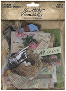 Tim Holtz Idea-Ology Memoir Ephemera Pack of 12 Pieces