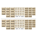 Tim Holtz Idea-Ology Flashcards 45 Pieces