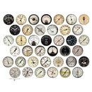 Tim Holtz Idea-Ology Gauge Dials 39 Pieces