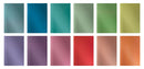 Tim Holtz Idea-Ology Kraft-Stock Stack 6"X9" Metallic Colours Cardstock Pad of 24 Sheets