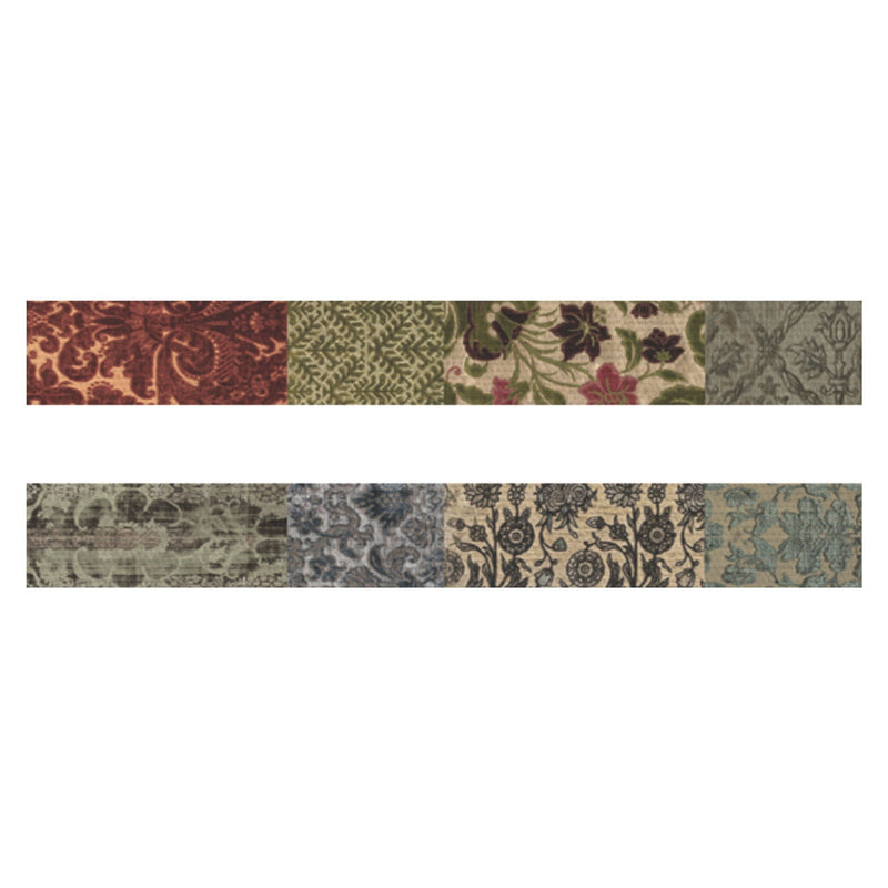Tim Holtz Idea-Ology Patchwork Linen Tape 2 Pieces