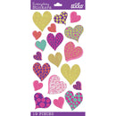 American Crafts Sticko Heart Circles 19 Piece Sticker Pack