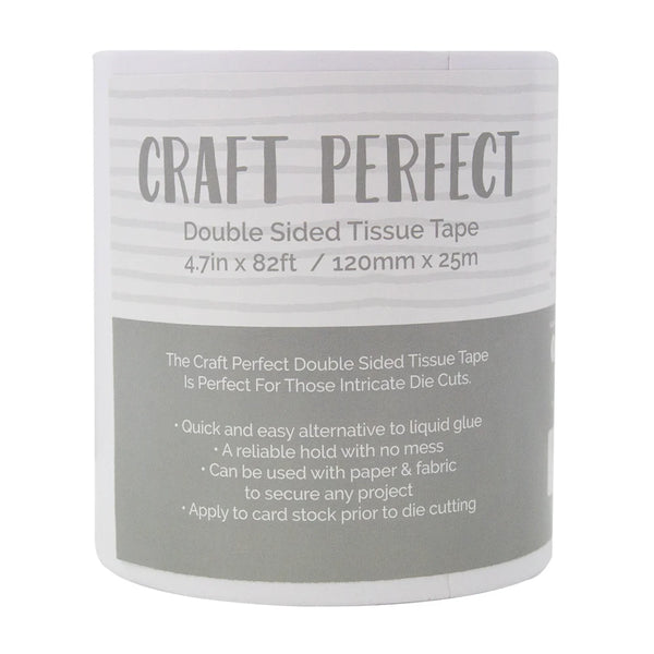 Tonic Studios Craft Perfect Double Sided Tissue Tape 120mm x 25m