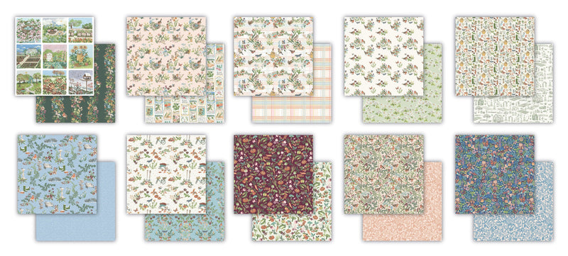 Craft Consortium Double-Sided 12"X12" Little Robin Redbreast Paper Pad 