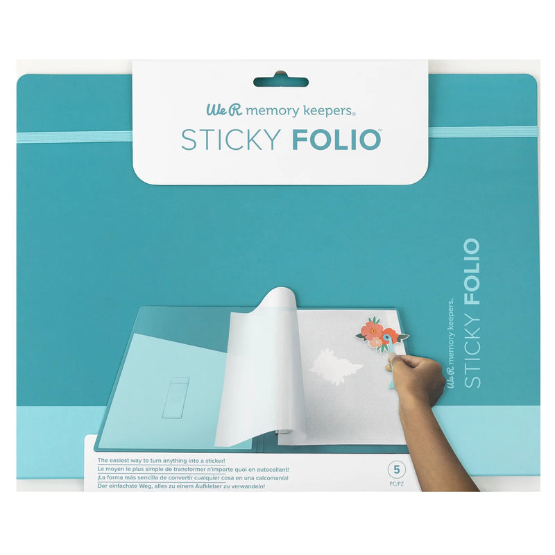 We R Memory Keepers Make Your Own Stickers 8.5" x 11" Sticky Folios