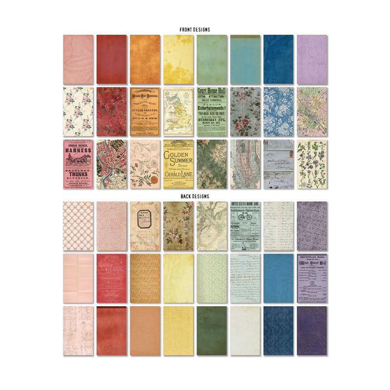 Tim Holtz Idea-Ology Backdrops 6"X10" Volume