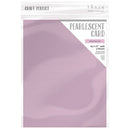 Craft Perfect Pearlescent Cardstock 8.5"X11" Pack of 5 Gleaming Lilac