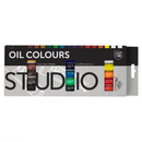 Phoenix Artists' Oil Colour Paints 12ml Set of 18