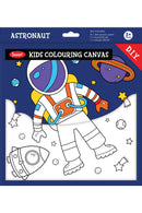 Jasart 10 X 10" Astronaut Colouring Canvas Set