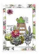 AALL And Create Layer-It-Up 20mm x 10m Prickly Blooms Washi Tape