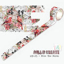 AALL And Create Layer-It-Up 25mm x 10m Free The Birds Washi Tape