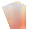 Craft Perfect Ombre Iridescent Mirror Cardstock 8.5"X11" Pack of 5 Angel Fire