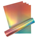 Craft Perfect Ombre Iridescent Mirror Cardstock 8.5"X11" Pack of 5 Blushing Mermaid